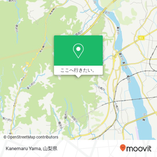Kanemaru Yama地図