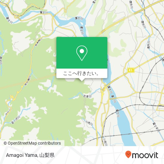 Amagoi Yama地図