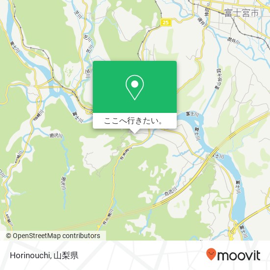Horinouchi地図