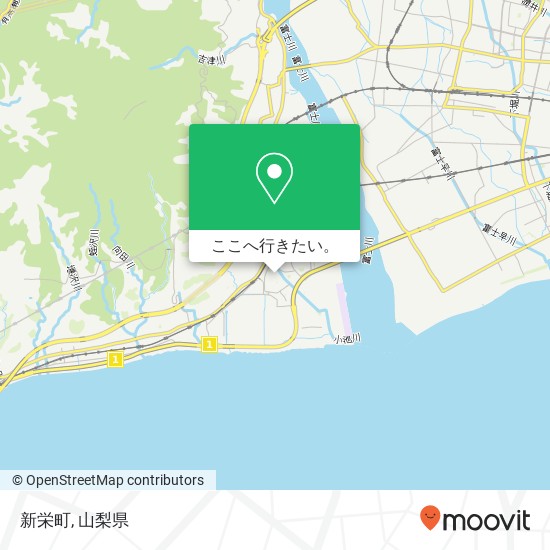 新栄町地図