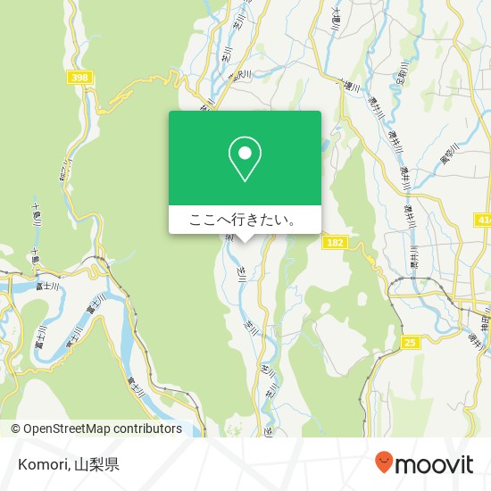 Komori地図