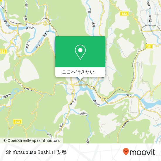 Shin’utsubusa Bashi地図