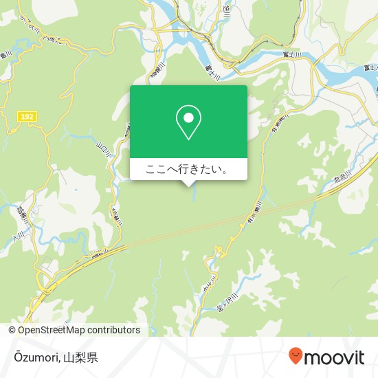 Ōzumori地図