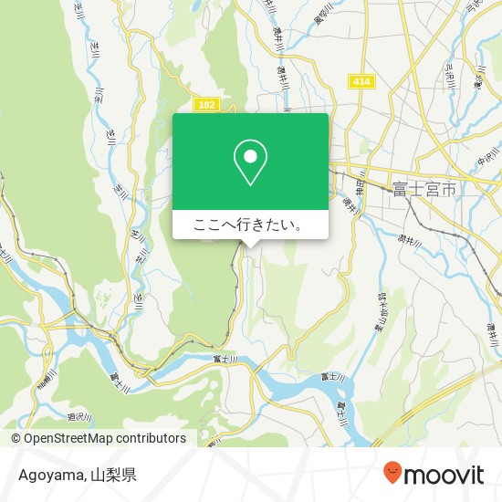 Agoyama地図