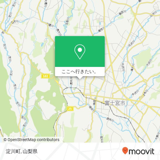 淀川町地図