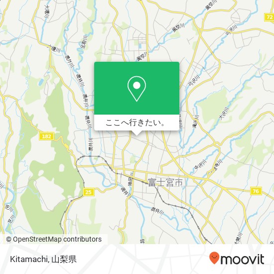 Kitamachi地図