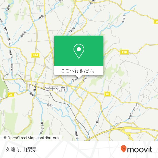 久遠寺地図