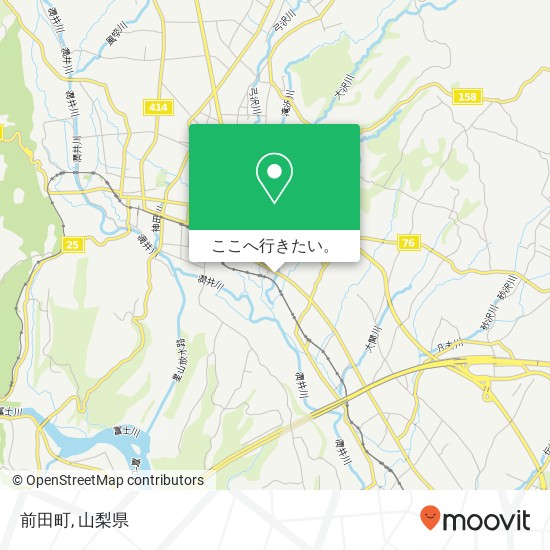 前田町地図