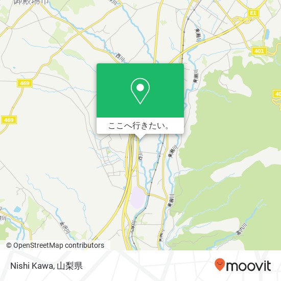 Nishi Kawa地図