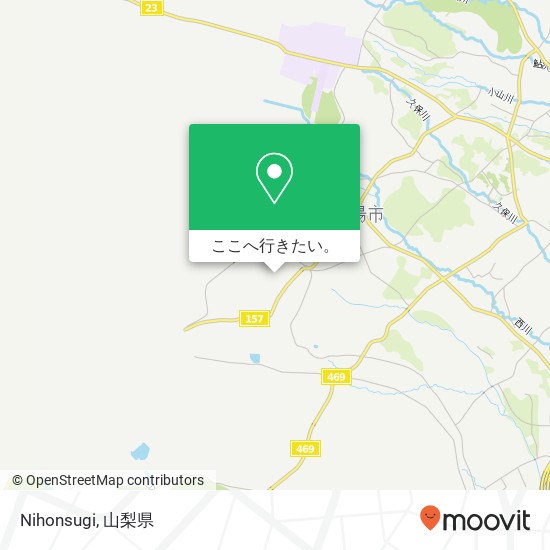 Nihonsugi地図