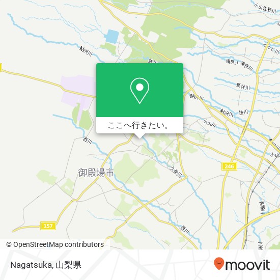 Nagatsuka地図