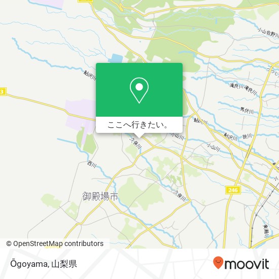 Ōgoyama地図