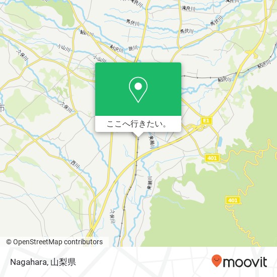 Nagahara地図