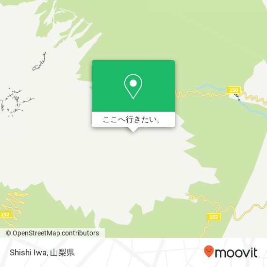 Shishi Iwa地図