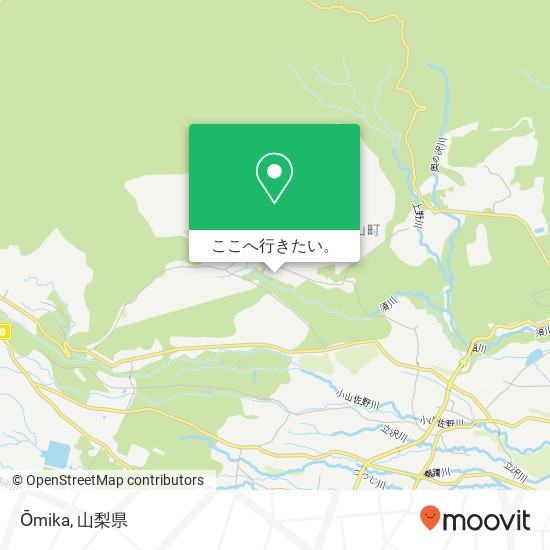 Ōmika地図