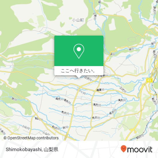 Shimokobayashi地図