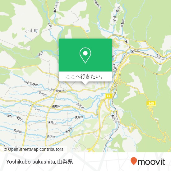 Yoshikubo-sakashita地図