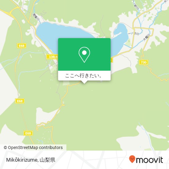 Mikōkirizume地図