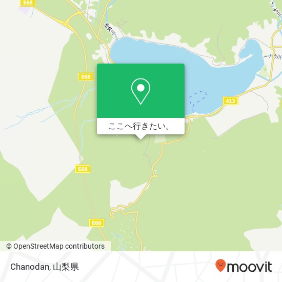 Chanodan地図
