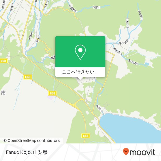 Fanuc Kōjō地図
