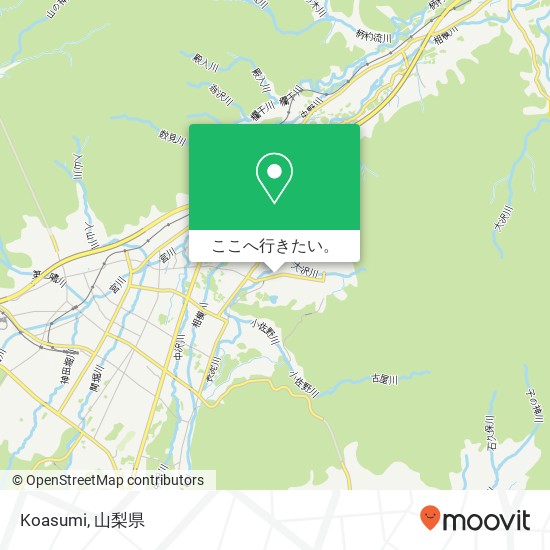 Koasumi地図