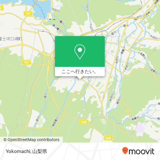 Yokomachi地図