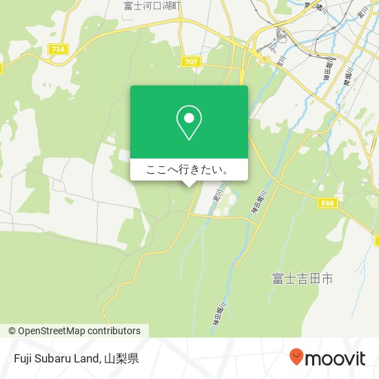 Fuji Subaru Land地図