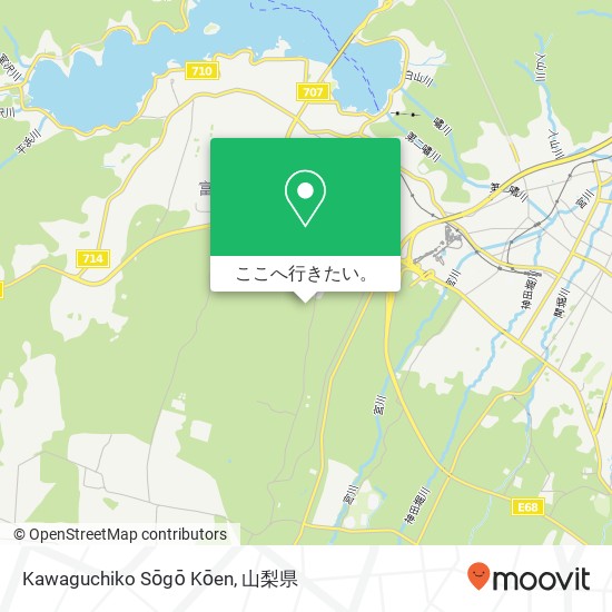Kawaguchiko Sōgō Kōen地図