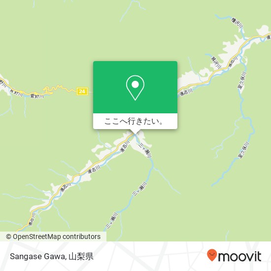 Sangase Gawa地図