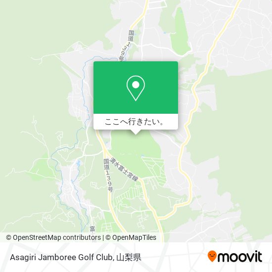 Asagiri Jamboree Golf Club地図