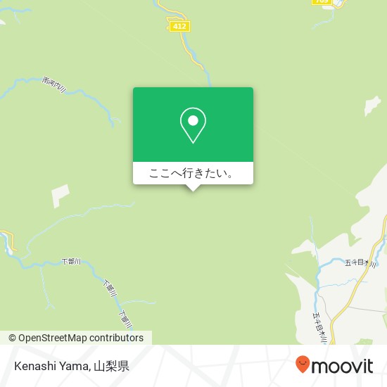 Kenashi Yama地図