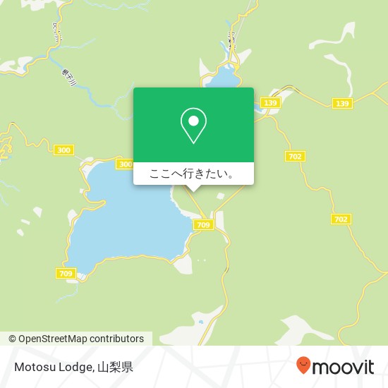Motosu Lodge地図