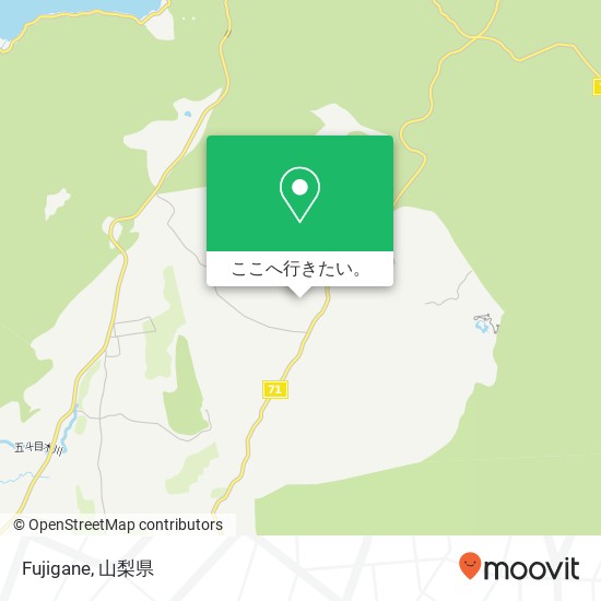 Fujigane地図