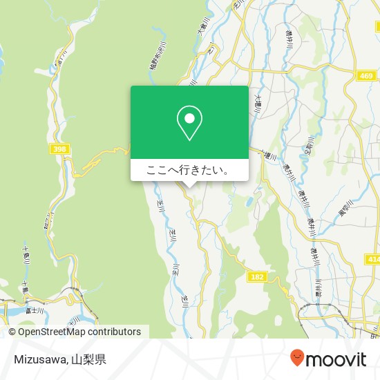 Mizusawa地図