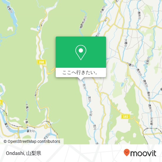 Ondashi地図