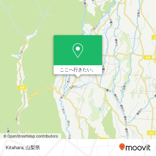 Kitahara地図