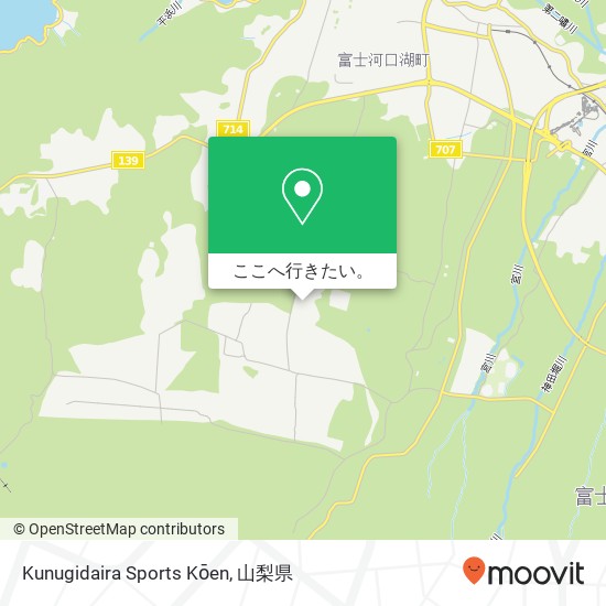 Kunugidaira Sports Kōen地図
