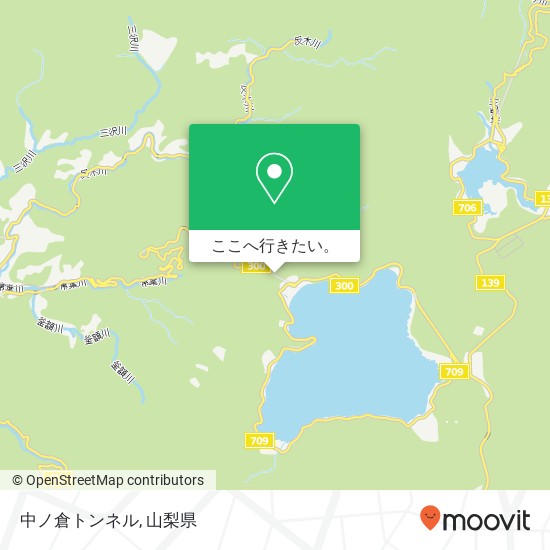 中ノ倉トンネル地図
