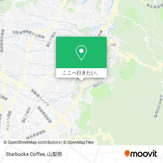 Starbucks Coffee地図