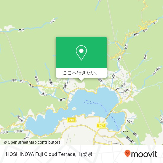 HOSHINOYA Fuji Cloud Terrace地図