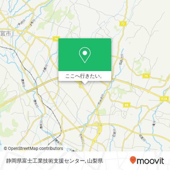 静岡県富士工業技術支援センター地図