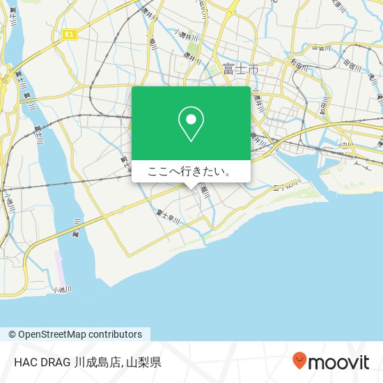 HAC DRAG 川成島店地図