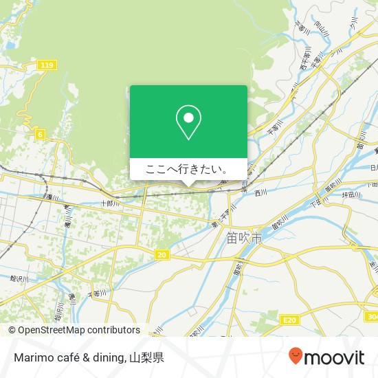 Marimo café & dining地図