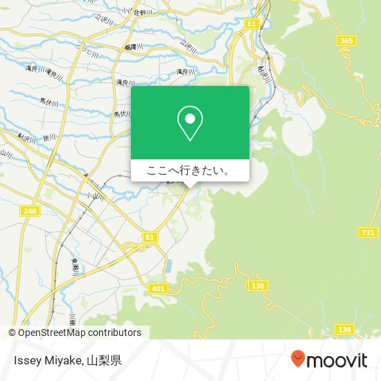 Issey Miyake地図