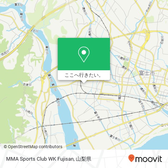 MMA Sports Club WK Fujisan地図