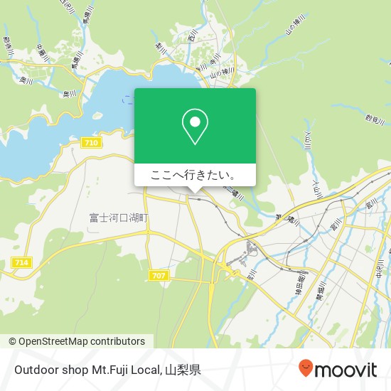 Outdoor shop Mt.Fuji Local地図