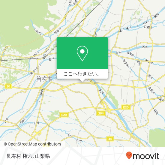 長寿村 権六地図