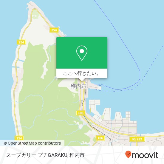 スープカリー プチGARAKU地図