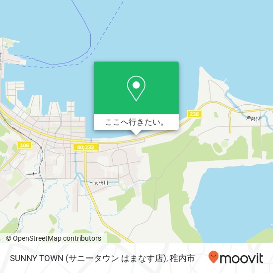 SUNNY TOWN (サニータウン はまなす店)地図