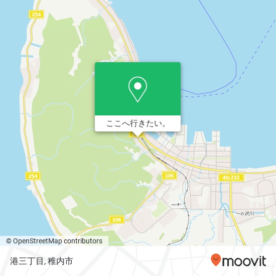 港三丁目地図